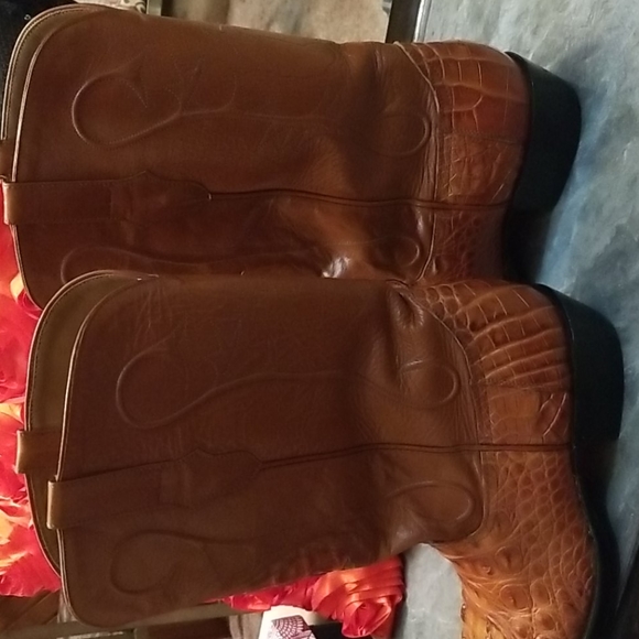 Custom Exotic American  Alligator boots main image 6